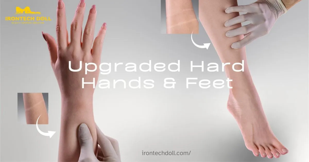 Sexpuppen-Upgrade: Harte Hände und Füße – nahtlos und realistisch