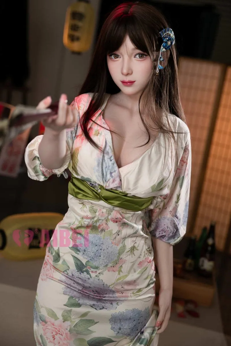 Japanische elegante Real Silikon Sex doll