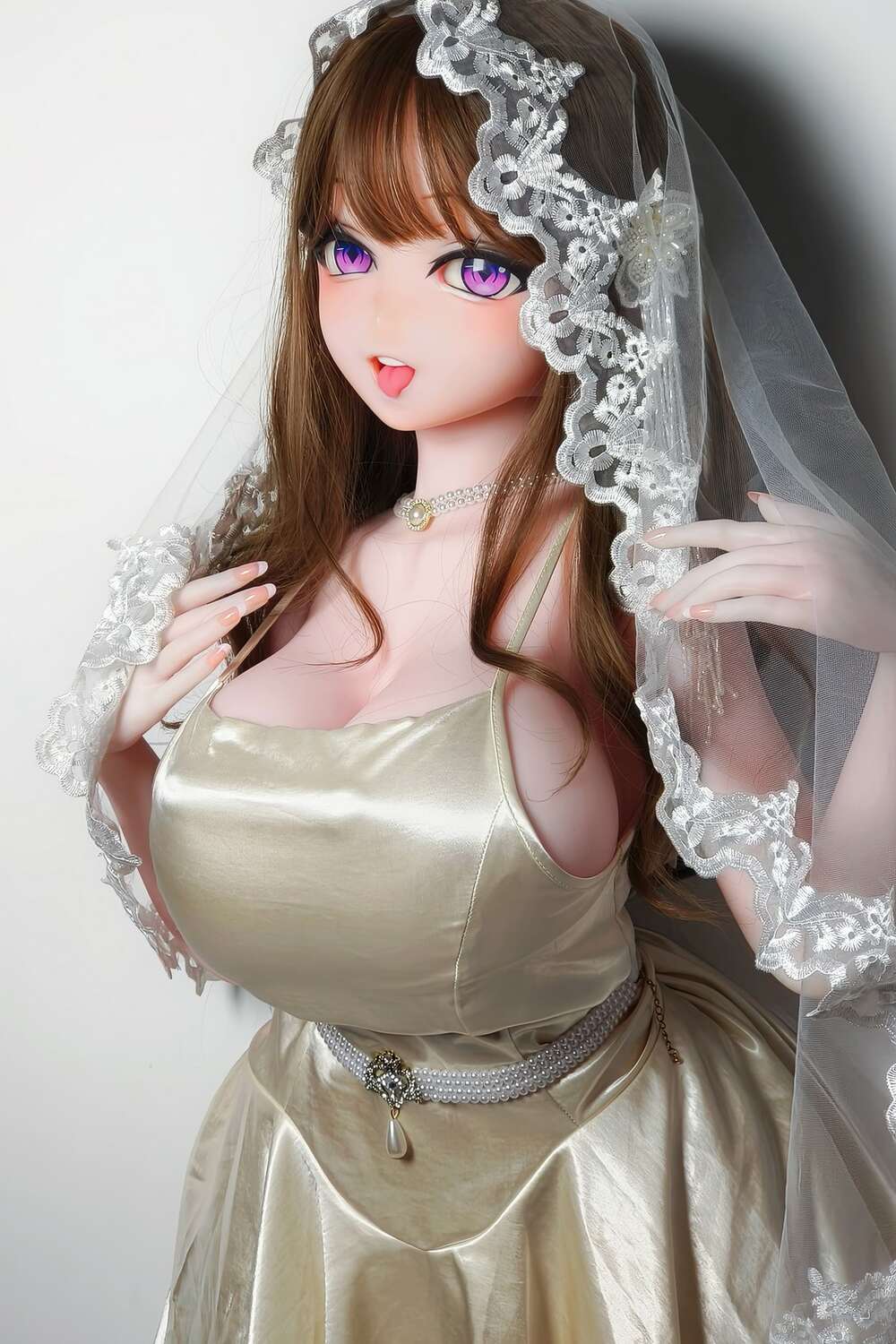 Verspielte und lebhafte sex doll