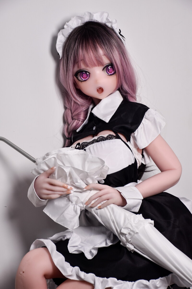 Stehende Silikon Liebespuppe – Elsababe Sex Doll mit Schirm