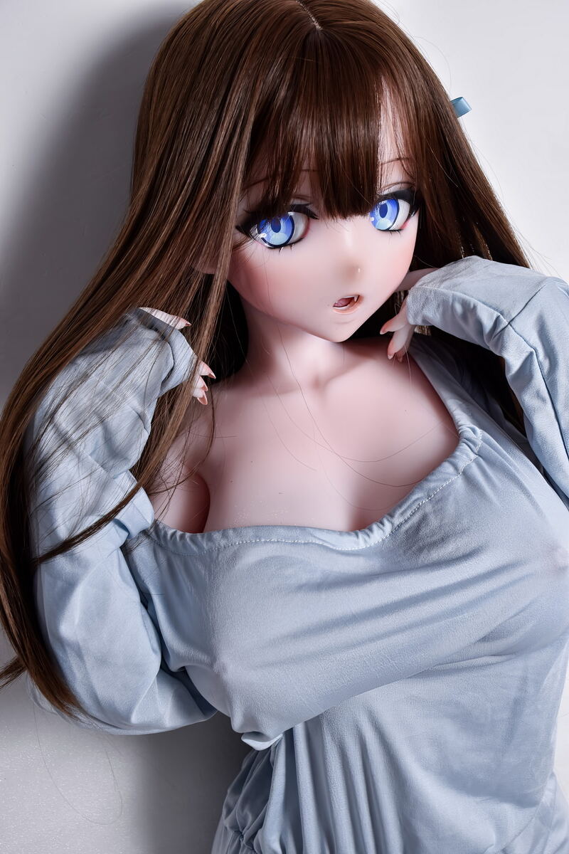 Anime sex doll Hayakawa Saaya mit blauen Augen
