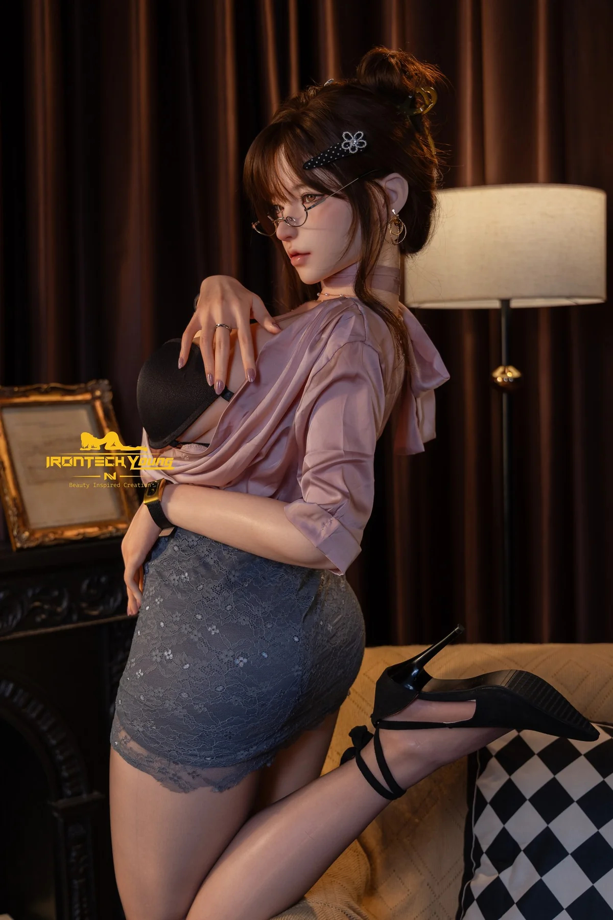 165cm Irontech Silikon Sexdoll Sia