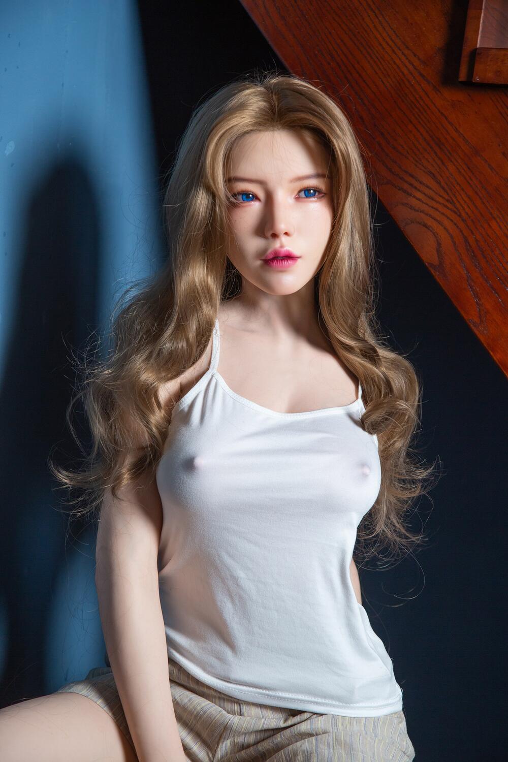 Blonde Blaue Augen Love doll
