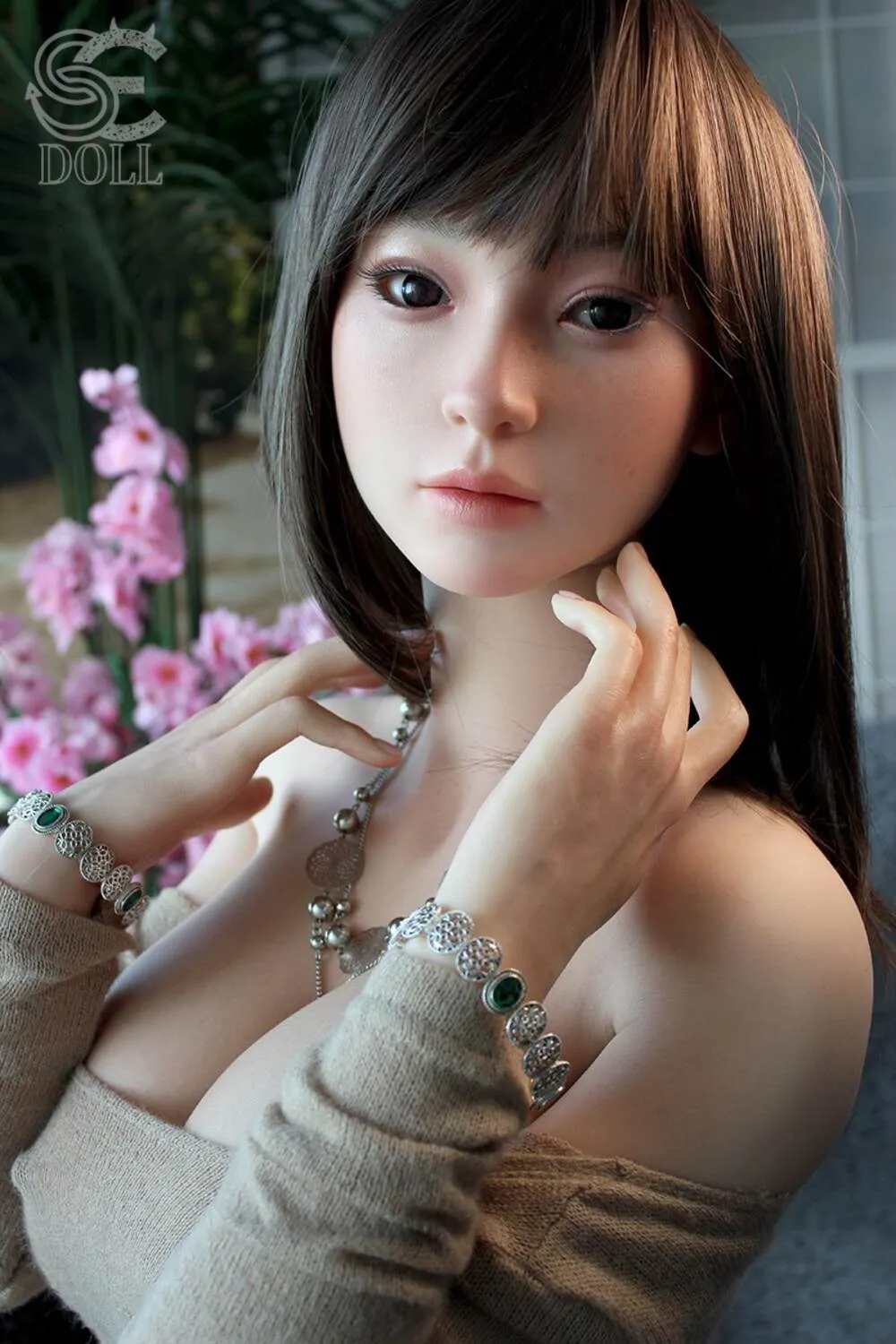 sexuelle doll Gesicht realistische Augen