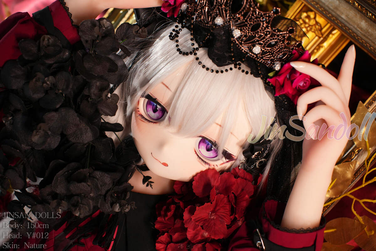 Anime Sex puppe Y012 mit TPE-Körper und PVC-Kopf