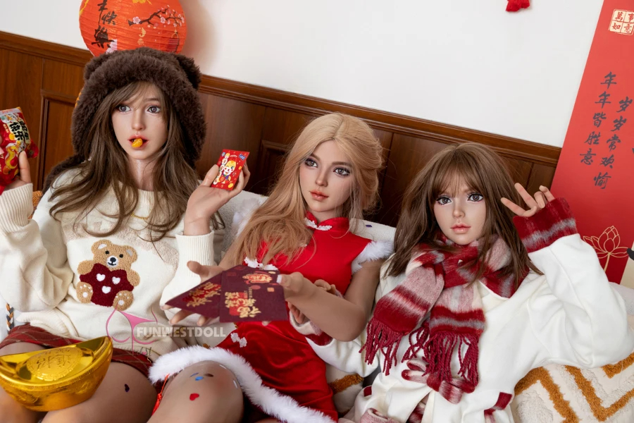 Perfekt modellierte Funwest Love doll