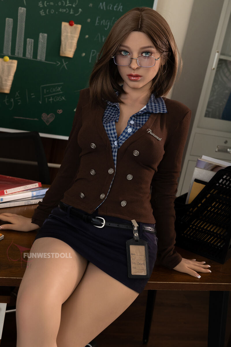 elegante Lehrer realistische sexpuppe