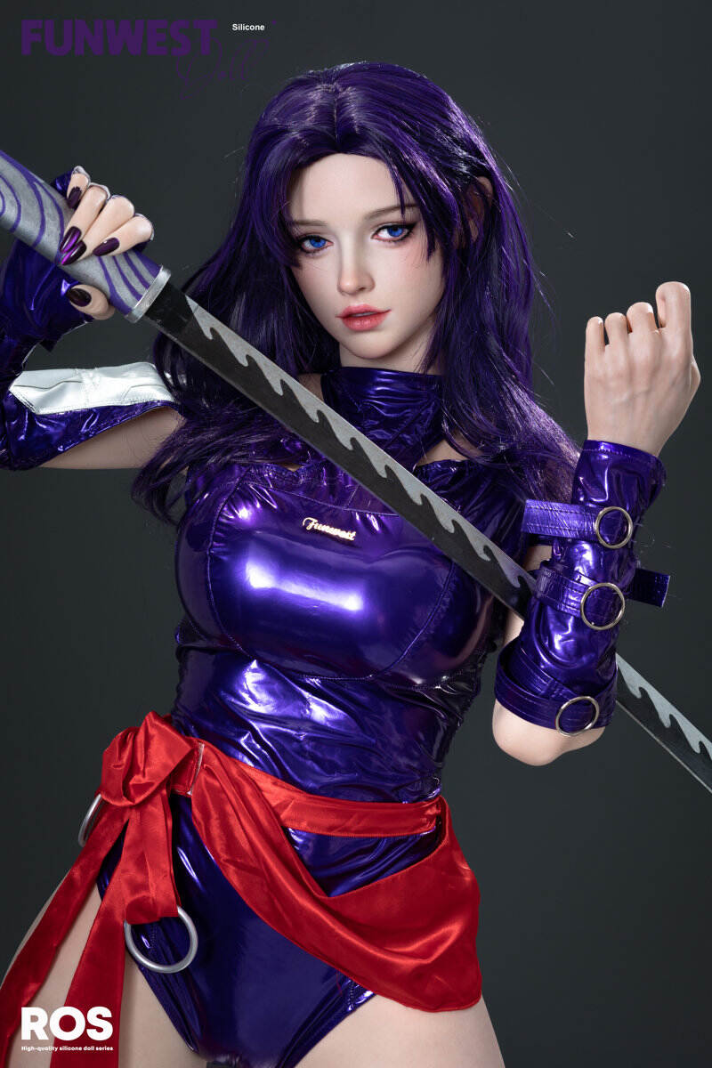 Psylocke: Elegante legendäre Heldin Rollenspiele silikon Liebespuppen