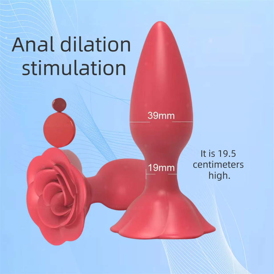 Anal vibrator Toys mit 9 Vibrations- & Stoßmodi