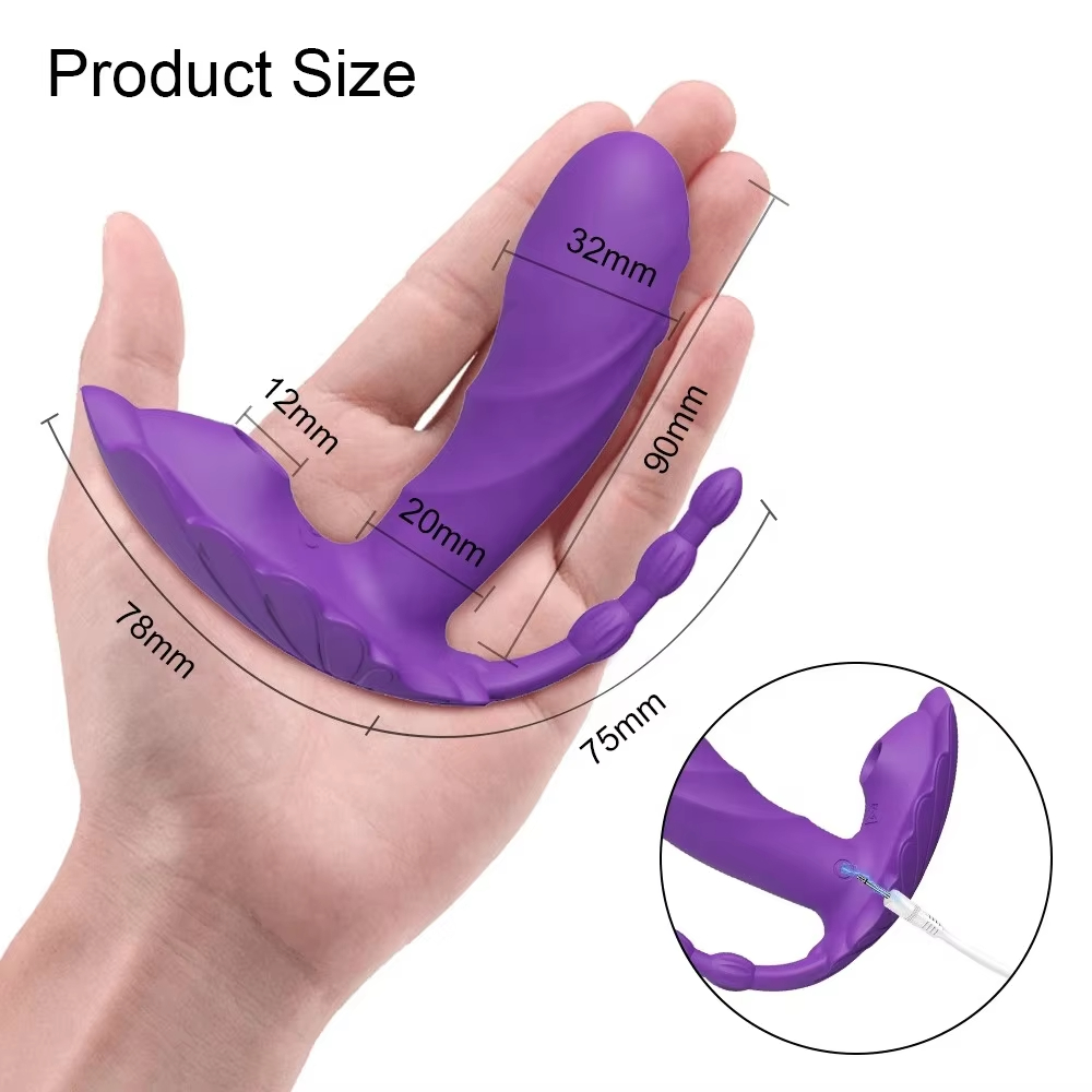 Kompakte G-Punkt Stimulator mit Klitoris Dildos Analplugs