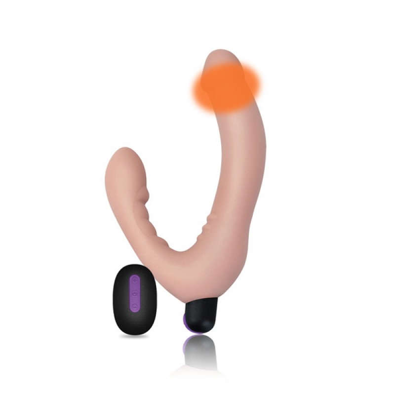 Doppelkopf Silikon Vibration Dildo für Lesbische
