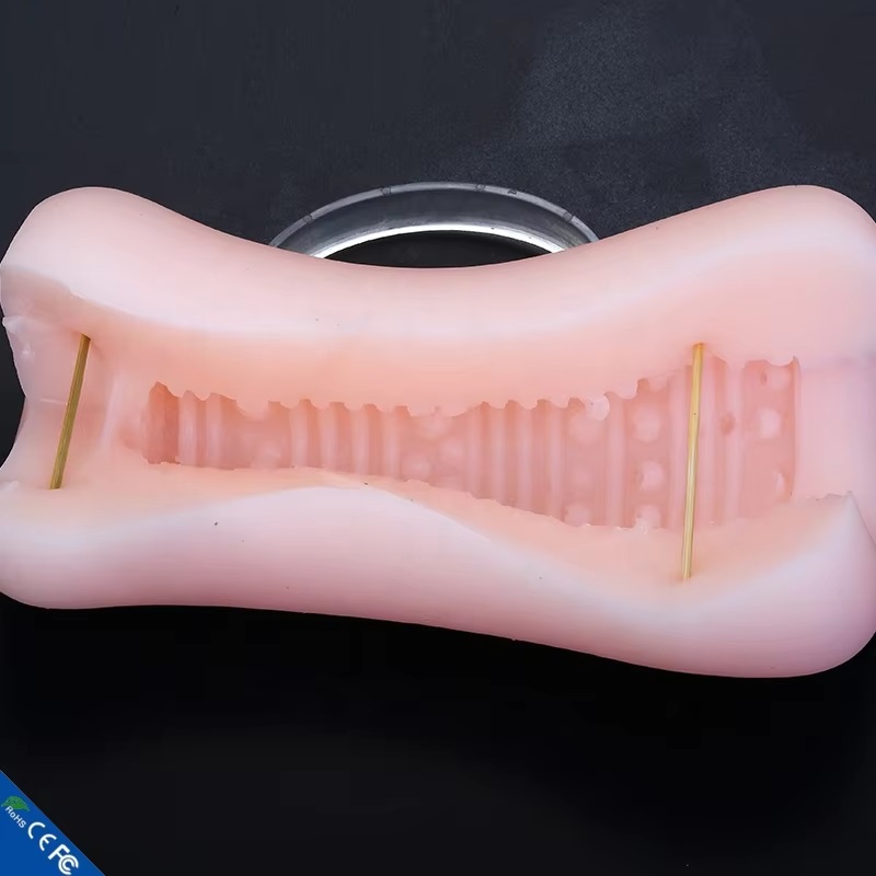 Masturbation Toys mit Lebensechte Spiral- & Noppenstruktur