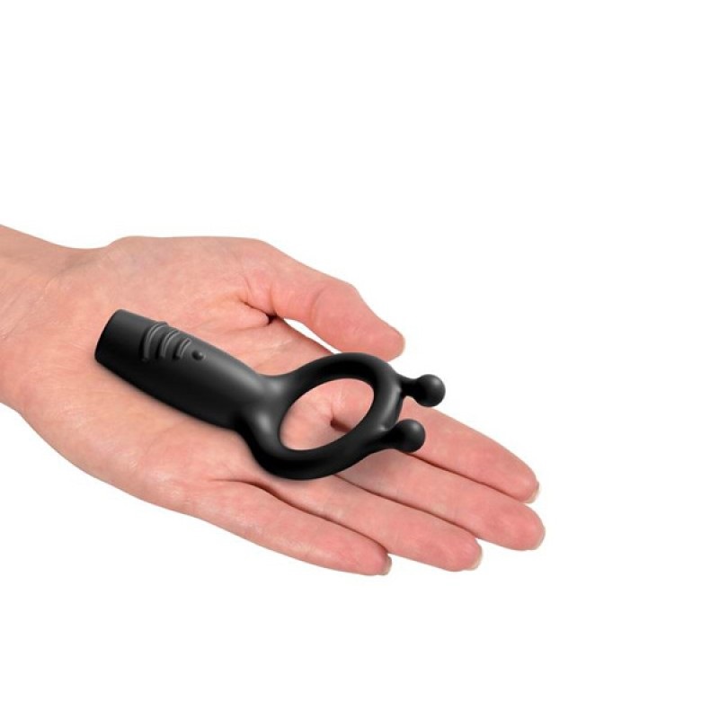 Mini Silikon Vibrations Penisring mit 5 Frequenzen