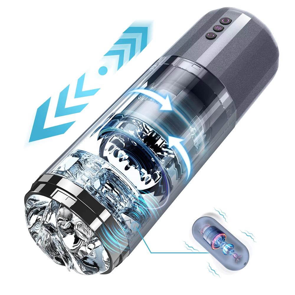 3-in-1 Automatischer Männer Masturbator Cup