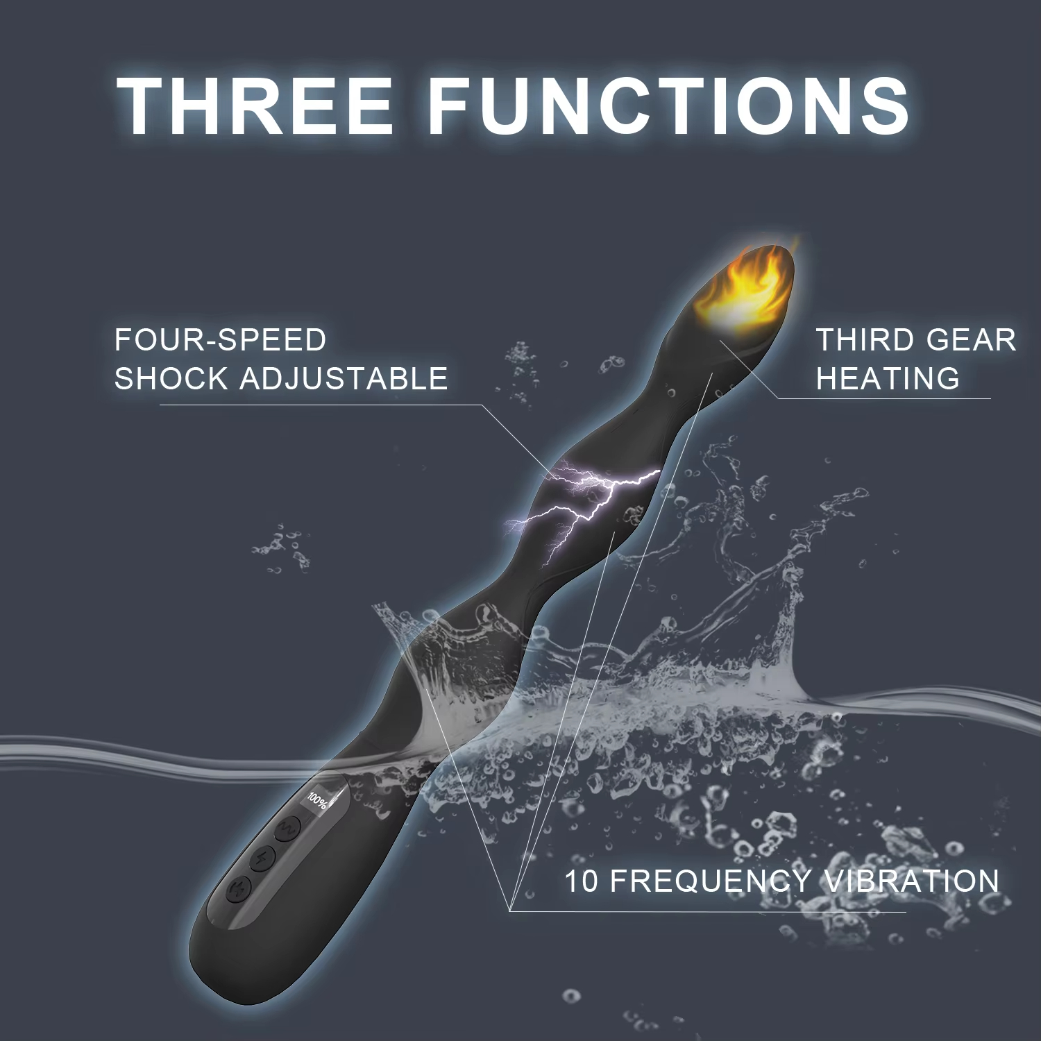 3-in-1 Multifunktion Vibrationsstimulator