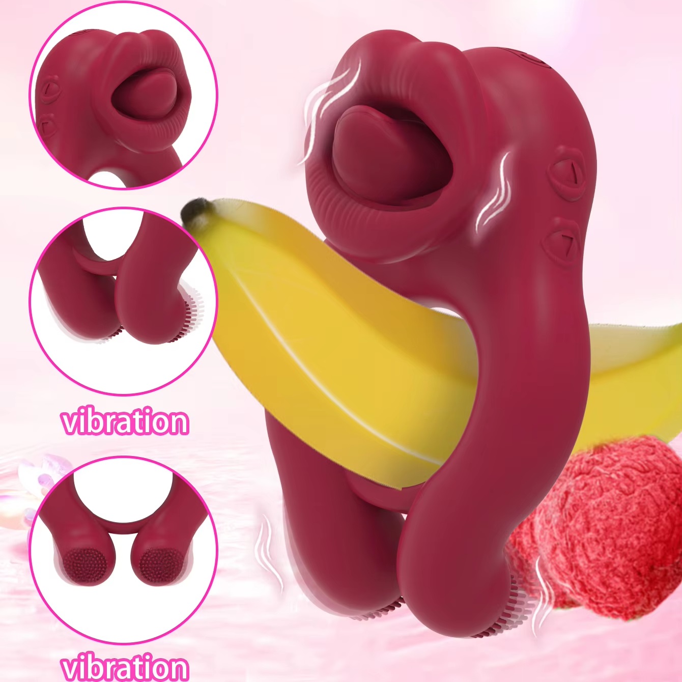 Clitoral & Testicular Stimulator mit 10 Modi