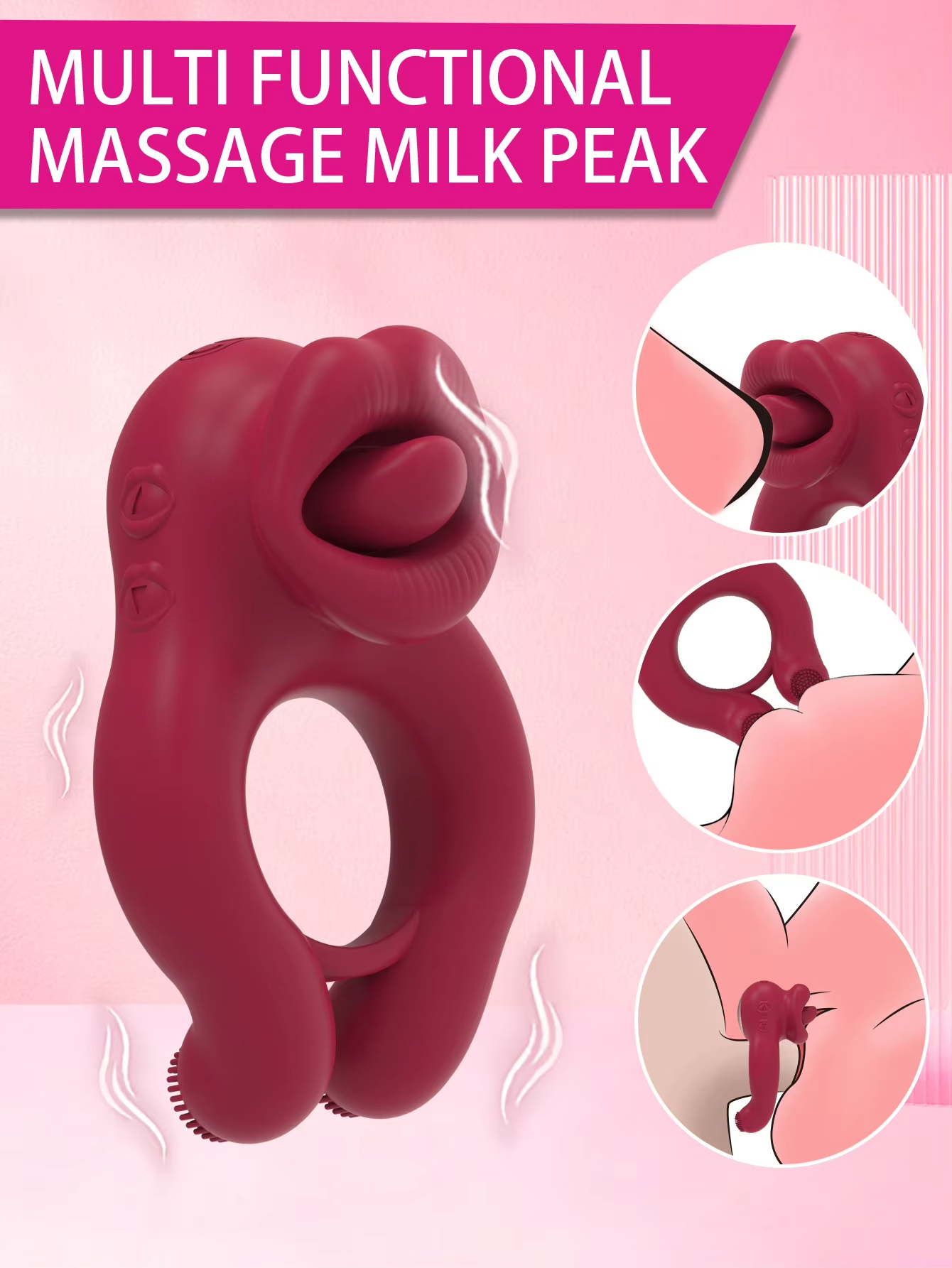 Multifunktionaler Massagestimulator