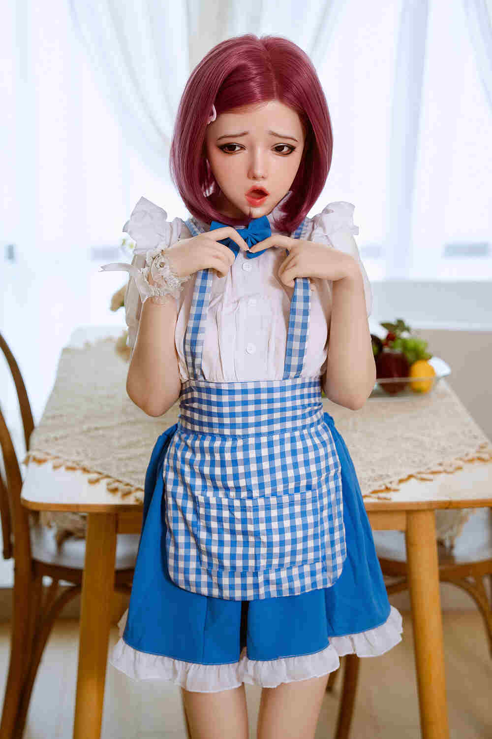 zierliche teen Maid Sex doll in Volle Größe