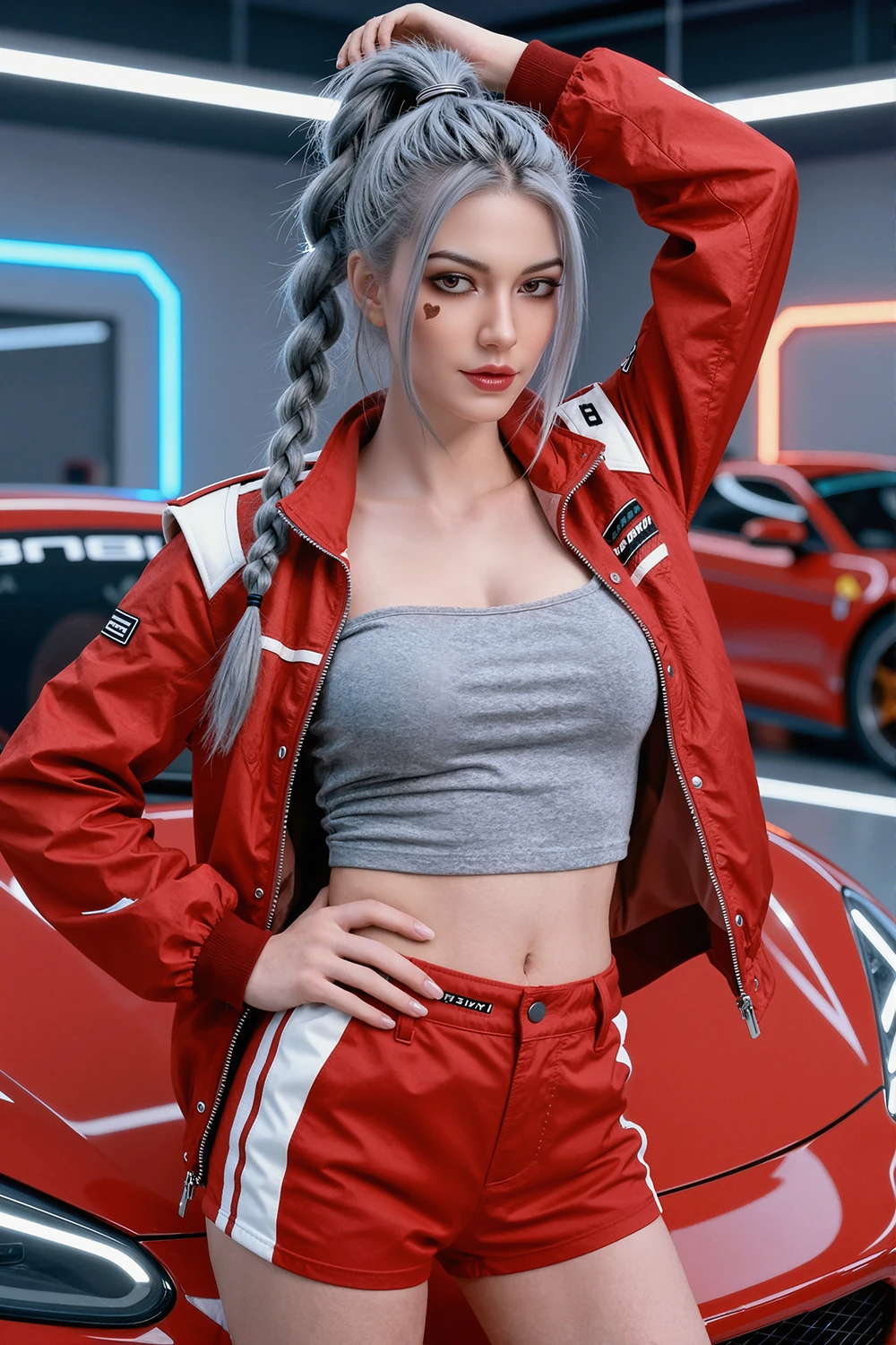 Stylische und coole Love doll