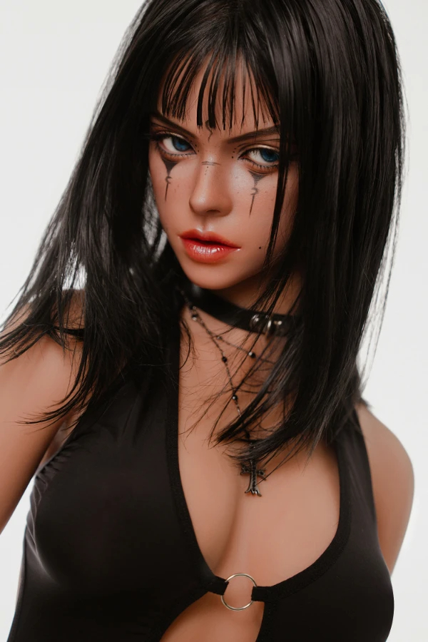 Brustbetonte sexpuppe, sinnliche Premium sex doll Pose